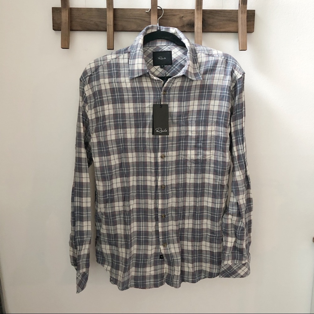Rails Men’s plaid button up shirt BNWT